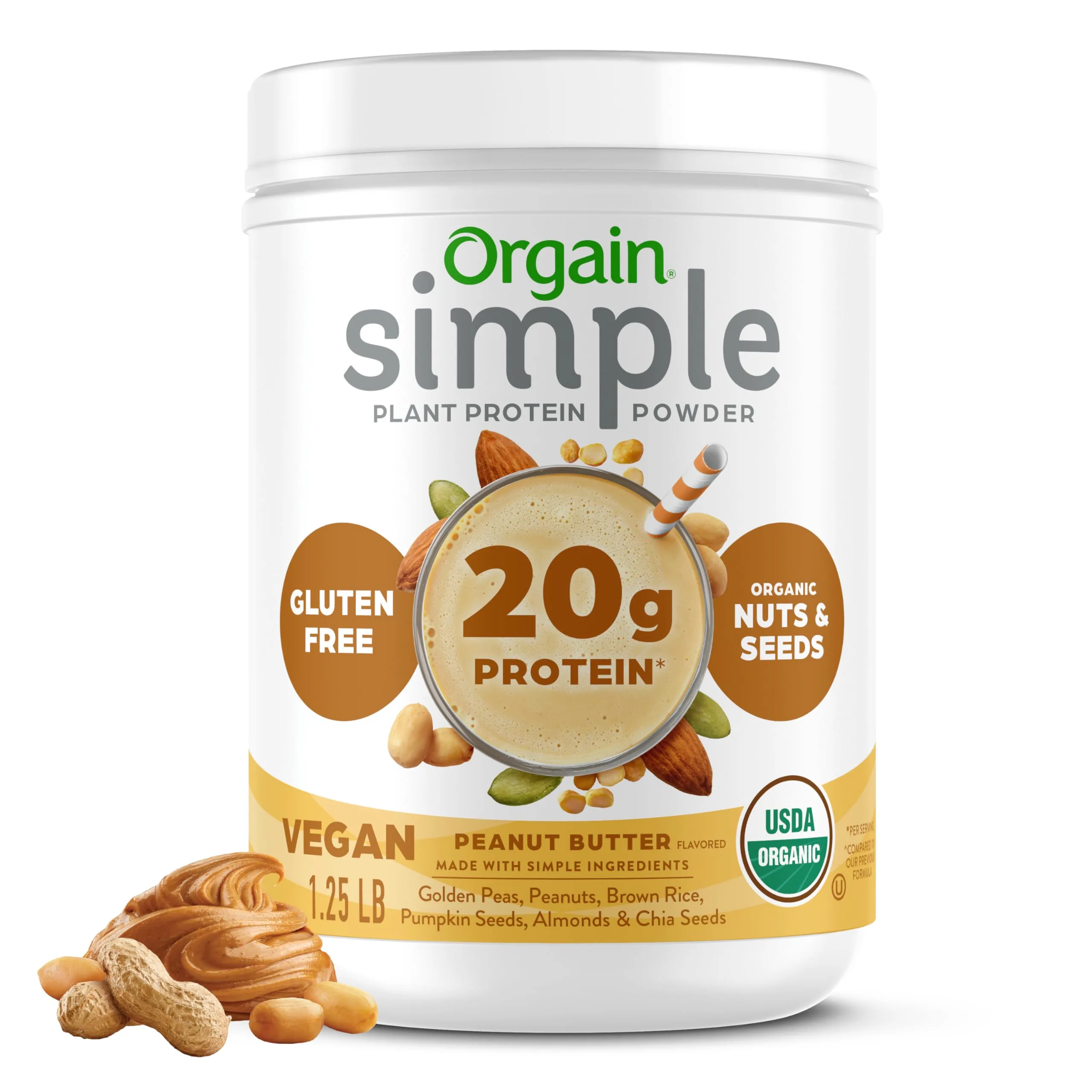 Organic Protein Plant Based Powder image 2