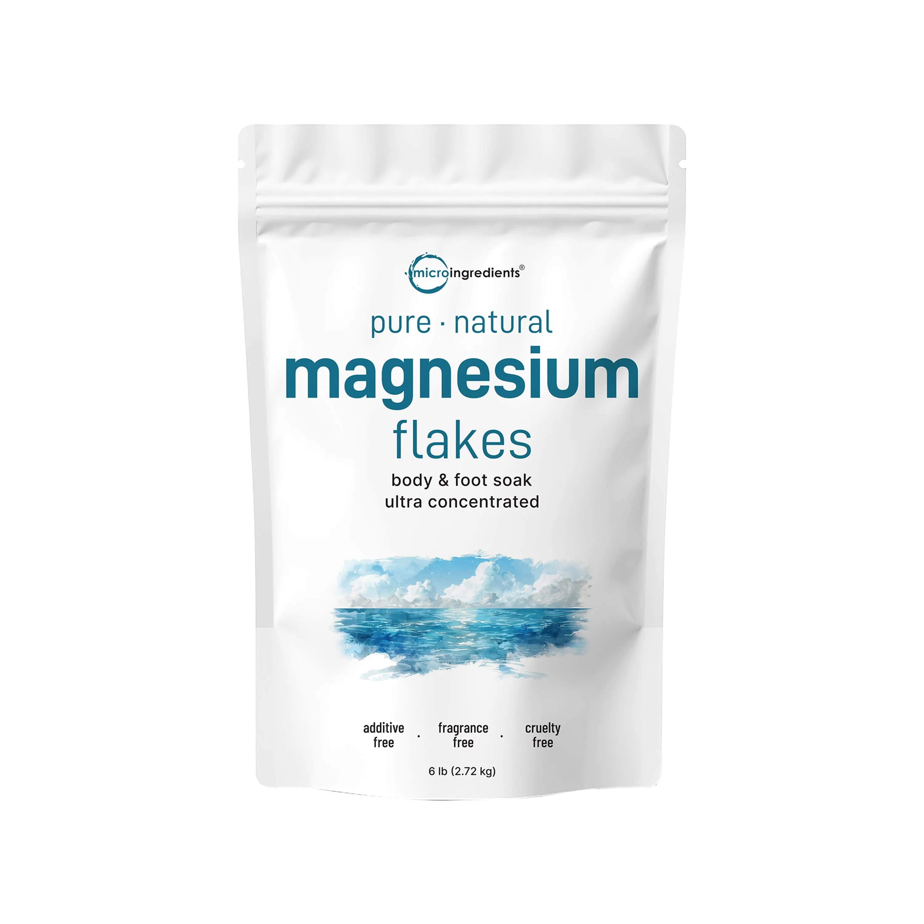 Pure Magnesium Flakes Bath Soak
