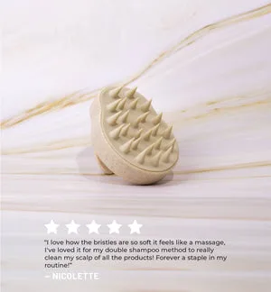 Scalp Massager Shampoo Brush image 2